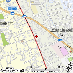 大阪府堺市東区草尾334-2周辺の地図