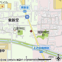 奈良県桜井市東新堂327周辺の地図