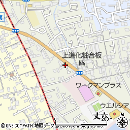 大阪府堺市東区草尾339周辺の地図