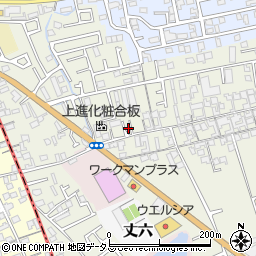 大阪府堺市東区草尾707周辺の地図