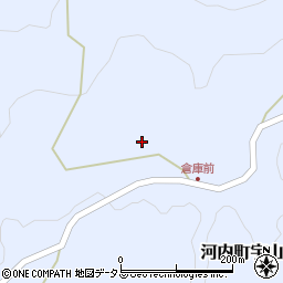 広島県東広島市河内町宇山1535周辺の地図
