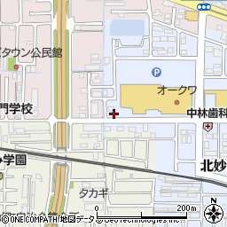 奈良県橿原市北妙法寺町536周辺の地図