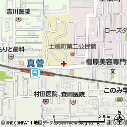 奈良県橿原市小槻町634-9周辺の地図