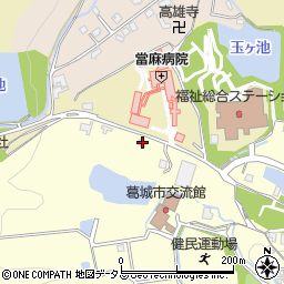 奈良県葛城市當麻370周辺の地図