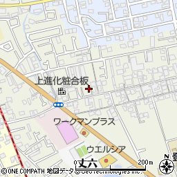 大阪府堺市東区草尾709周辺の地図