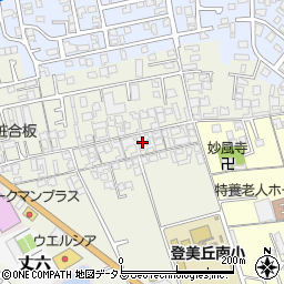大阪府堺市東区草尾689周辺の地図