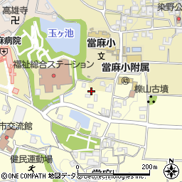 奈良県葛城市當麻1385周辺の地図