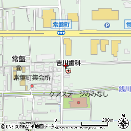 奈良県橿原市常盤町283周辺の地図