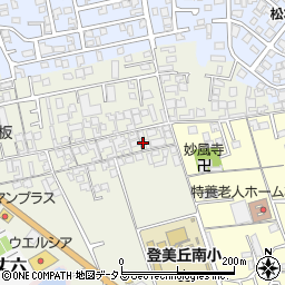 大阪府堺市東区草尾687周辺の地図