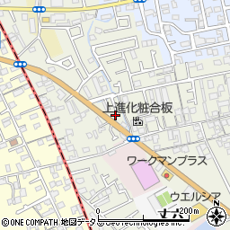 大阪府堺市東区草尾340-15周辺の地図