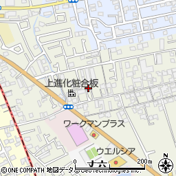 大阪府堺市東区草尾707-8周辺の地図