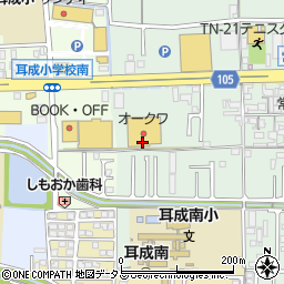 株式会社ルビー　オークワ常盤店周辺の地図