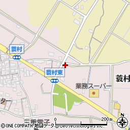 三重県多気郡明和町蓑村850-2周辺の地図