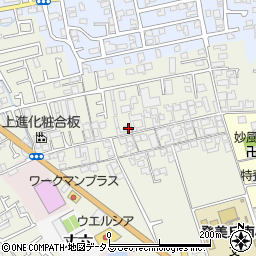 大阪府堺市東区草尾1159周辺の地図