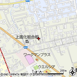 大阪府堺市東区草尾709-1周辺の地図