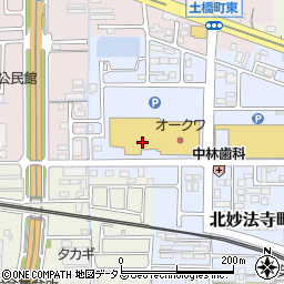 株式会社ルビー　オークワ橿原真菅店周辺の地図