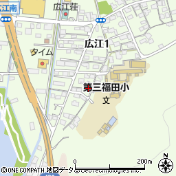 岡山県倉敷市広江1丁目10周辺の地図