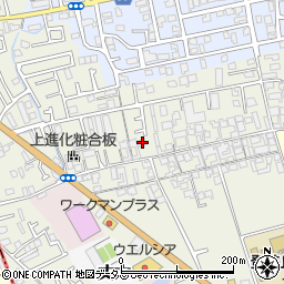 大阪府堺市東区草尾712周辺の地図