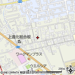 大阪府堺市東区草尾712周辺の地図