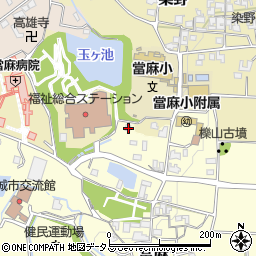 奈良県葛城市當麻1386-3周辺の地図
