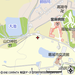 奈良県葛城市當麻884周辺の地図