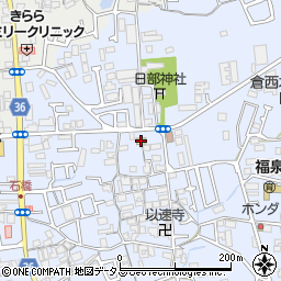 ファミリーマート堺草部店周辺の地図