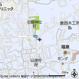 株式会社笑福ホームヘルパーステーション周辺の地図