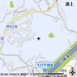 広島県福山市春日町浦上周辺の地図