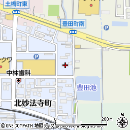 奈良県橿原市北妙法寺町140周辺の地図