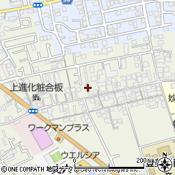 大阪府堺市東区草尾1158周辺の地図