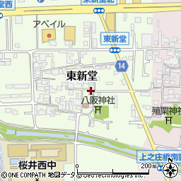 奈良県桜井市東新堂272周辺の地図