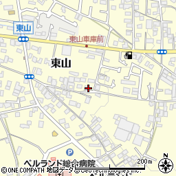 大阪府堺市中区東山周辺の地図