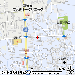 阪下ハイツ周辺の地図