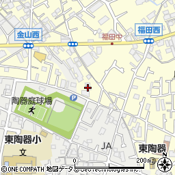 大阪府堺市中区福田530周辺の地図