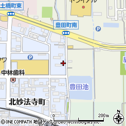 奈良県橿原市北妙法寺町622周辺の地図