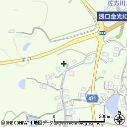 岡山県浅口市金光町佐方2230-1周辺の地図