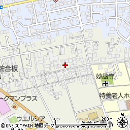 大阪府堺市東区草尾1169周辺の地図