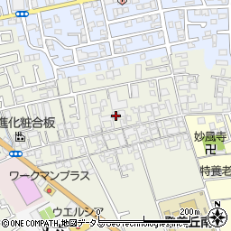 大阪府堺市東区草尾1164周辺の地図