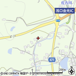 岡山県浅口市金光町佐方2234周辺の地図
