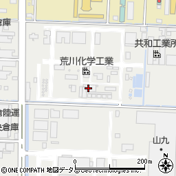 荒川化学工業株式会社　水島工場周辺の地図