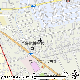 大阪府堺市東区草尾720-1周辺の地図