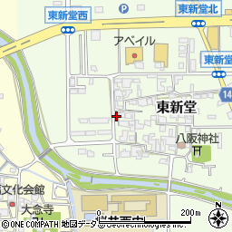 奈良県桜井市東新堂237周辺の地図