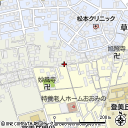 大阪府堺市東区草尾1396-2周辺の地図