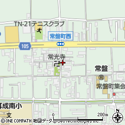 奈良県橿原市常盤町359周辺の地図