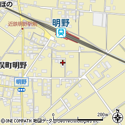 三重県伊勢市小俣町明野1296-5周辺の地図
