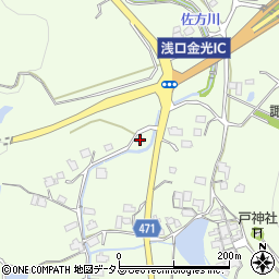 岡山県浅口市金光町佐方2239周辺の地図