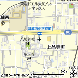 〒634-0803 奈良県橿原市上品寺町の地図