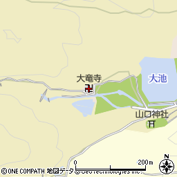 大竜寺周辺の地図