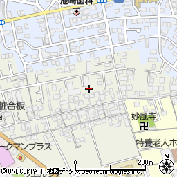 大阪府堺市東区草尾1171周辺の地図