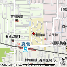 奈良県橿原市小槻町634周辺の地図